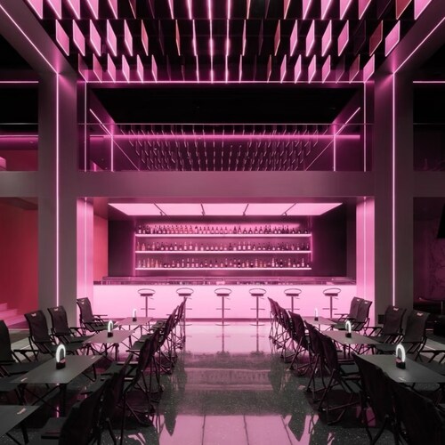 Últimas soluciones de la empresa sobre Proyecto de JAFFA del bar iluminado en el pasillo ejecutivo de hoteles de alta gama