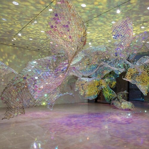 JAFFA's Acrylic Art Installation Elevates Cruise Ship Public Spaces