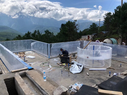 最新の企業ニュース JAFFAは,ユンナンのリジャンにあるユロン雪山峰のインフィニティプール建設を開始