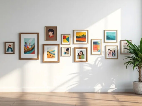 En son şirket blogu hakkında Chrissy Teigen, Stili Galeri Duvarları için İpuçları Paylaşıyor