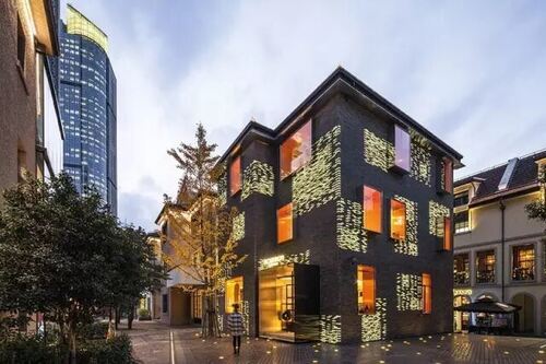 Latest company news about Building Facade Renovation | Acrylic Glowing Brick Wall