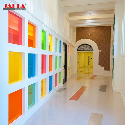 Good price Custom Size Plexiglass Sheets Wall Decoration Resin Glass Decorative Wall online