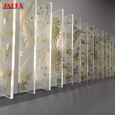 Bom preço Resistente ao calor Plexiglass personalizável Soluções de Decoração de Parede Plexiglass em linha