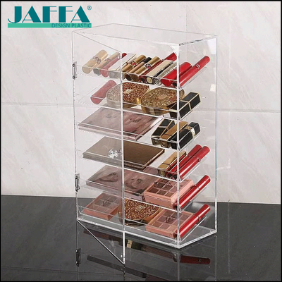Giá tốt JAFFA Tủ Đựng Mỹ Phẩm Acrylic Tùy Chỉnh, Kệ Đựng Mỹ Phẩm Nhiều Lớp Dạng Ngăn Kéo, Hộp Đựng Để Bàn Trong Suốt Chống Bụi trực tuyến