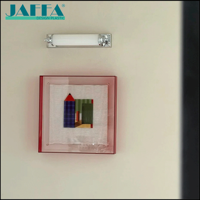 Giá tốt JAFFA khung ảnh từ tính acrylic tùy chỉnh, khung hiển thị nghệ thuật biên giới đầy màu sắc, máy tính để bàn/bức tường trực tuyến