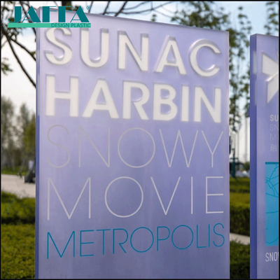 Harga yang pantas Custom-made Acrylic Colorful Signage Navigation System Custom-made Acrylic Road Signs on line