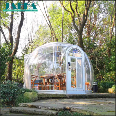 Buen precio Casa de burbujas de cielo estrellado acrílico transparente personalizado, cúpula panorámica de claraboyas de 360 °, habitación estrella famosa en Internet para hospedaje en familia / hotel / turismo cultural en línea