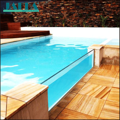 Goede prijs Custom Acrylic Infinity Pool Panel, Transparent Overflow Pool hek, Villa Outdoor Pool Transparent Muur online