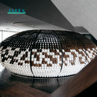 Bom preço Paredes decorativas acrílicas personalizadas para lobbies de hotéis Decorações de lobby de plexiglás personalizadas em linha