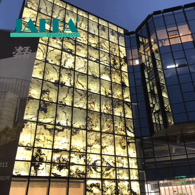 Harga yang pantas Custom Acrylic Mall Curtain Wall   JAFFA Desain Plastik on line