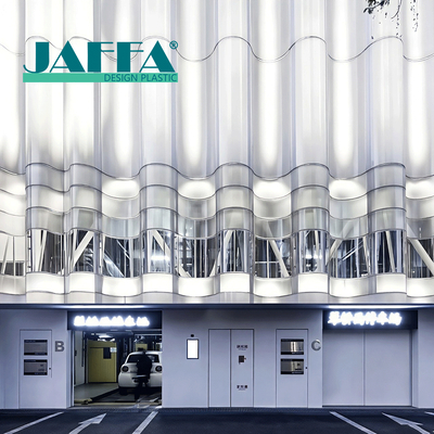 Good price Custom Multi Storey Parking Acrylic Facade Sleek Modern Appearance online