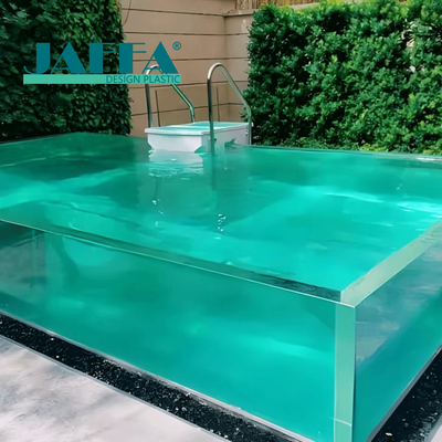 Giá tốt Dịch vụ tùy chỉnh hồ bơi acrylic nhỏ có màu theo yêu cầu trực tuyến