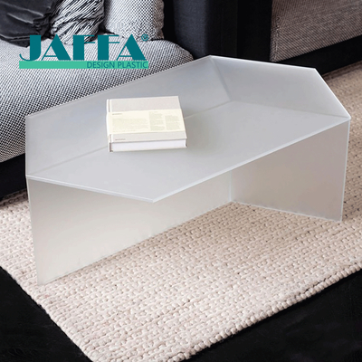 Guter Preis moderne Couchtisch aus mattiertem Acryl nach Maß, kleiner Teetisch für kleine Räume online