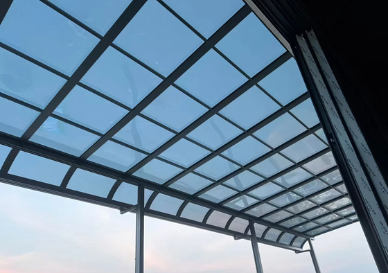 Good price Efficient Daylighting Acrylic Canopy In Patio Awnings Commercial Walkways Outdoor Corridors online