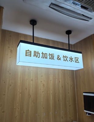 Giá tốt Acrylic chữ cái mini chiếu sáng hướng dẫn tinh tế biểu hiện cho không gian thương mại trực tuyến