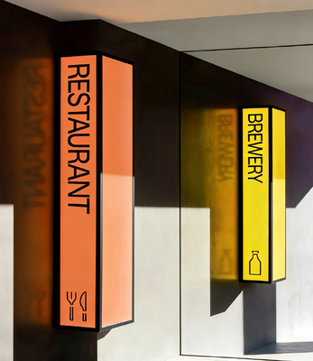 Good price Acrylic 3D Floating Store Sign Lightweight Premium Expression Of Brand Image online