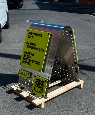 ভালো দাম অ্যাক্রিলিক গ্রেডিয়েন্ট আর্ট পথচারী চিহ্নগুলি স্থানিক সঞ্চালনের নান্দনিক বর্ণনামূলক প্রকাশ অনলাইন