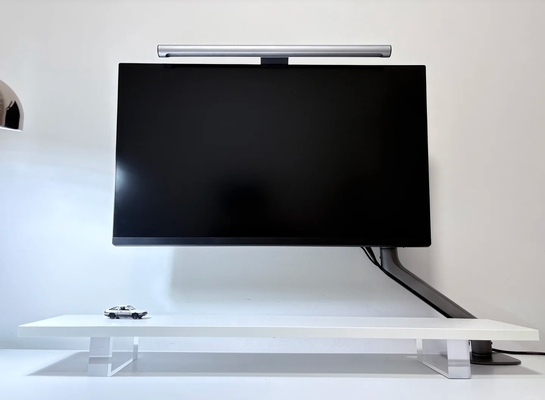 Good price clear Acrylic Illuminated Monitor Riser pedestal Immersive Expression Of Desktop Atmosphere online