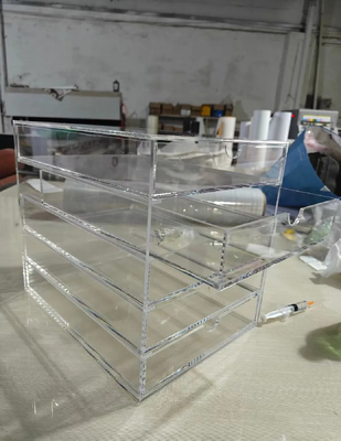 Good price Acrylic Multi-Drawer Storage Box – Organized Storage for Beauty and Skincare online