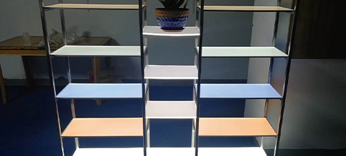 Good price PMMA Custom Acrylic Vitrines Cosmetic Display Wall Bespoke Luxury Storage online