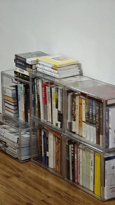 İyi fiyat JAFFA Özel Akrilik Modüler Kitap Rafı Büyüyen Koleksiyonlar için Esnek Depolama çevrimiçi