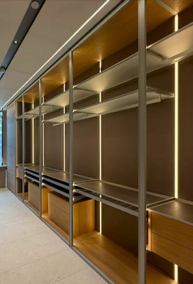 Bom preço JAFFA Closet Modular de Acrílico e Metal – Luxo Modular para Vestiários Modernos em linha