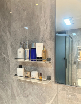 Giá tốt JAFFA Custom Frosted Acrylic phòng tắm kệ tổ chức tối giản cho hiện đại Vanities trực tuyến