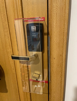 Guter Preis JAFFA Benutzerdefinierte Ultra klare Acryl Smart Lock Schutzhülle Gewerblich Wohnen Kratzfester Schutz online