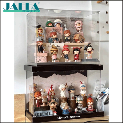 Dobra cena JAFFA Custom Acrylic Labubu Blind Box Display Case, Scene-Type LED Showcase, Organizer akrylowy dla Pop Mart & Collectibles online