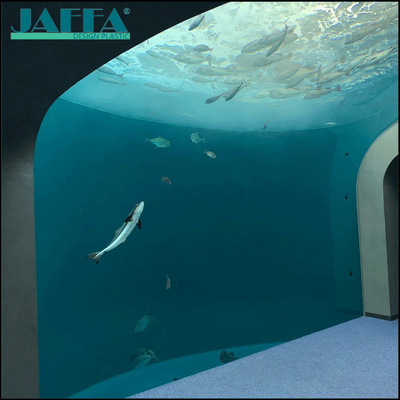 Buon prezzo JAFFA Finestra subacquea personalizzata per acquario, pannello curvo in acrilico di grandi dimensioni, finestra trasparente per tunnel subacqueo/acquario in linea