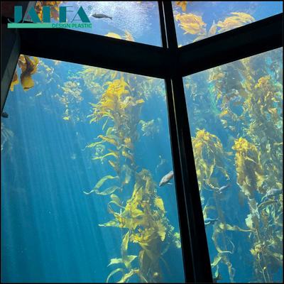 quality Custom Acrylic Display Window for Aquarium, High-Clarity Spliced Viewing Panel, Marine Life Ecological Tank Window factory